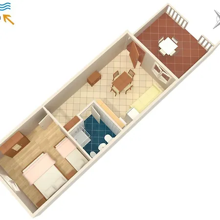 Apartment By The Sea Duga Luka - Prtlog, Labin - 2367 *